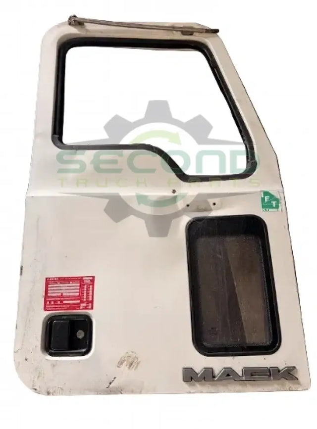606-13250 Genuine Mack Right Front White Door - Second Truck Parts