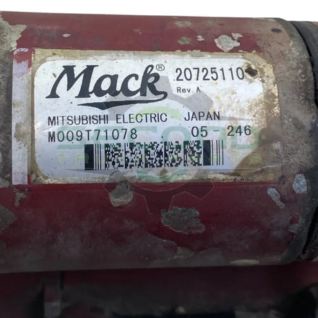 20725110 Genuine Mack Starter Motor - Second Truck Parts