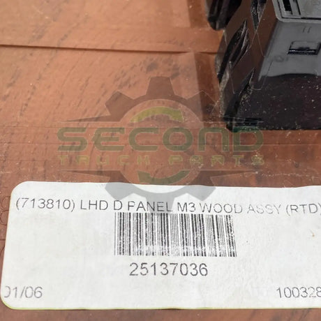 25137036 Genuine Mack Switch Panel - Second Truck Parts