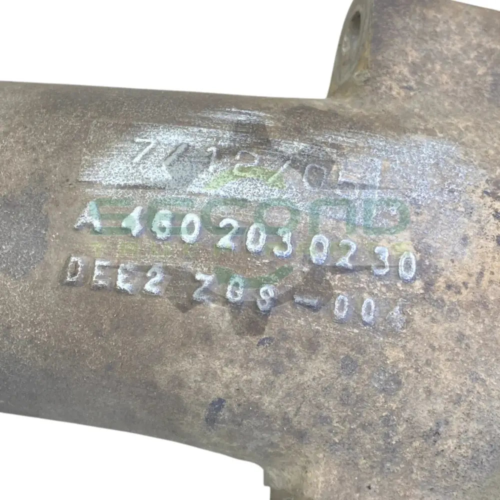A4602030230 Genuine Mercedes Water Transfer Tube - Second Truck Parts