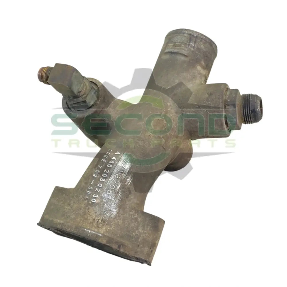 A4602030230 Genuine Mercedes Water Transfer Tube - Second Truck Parts