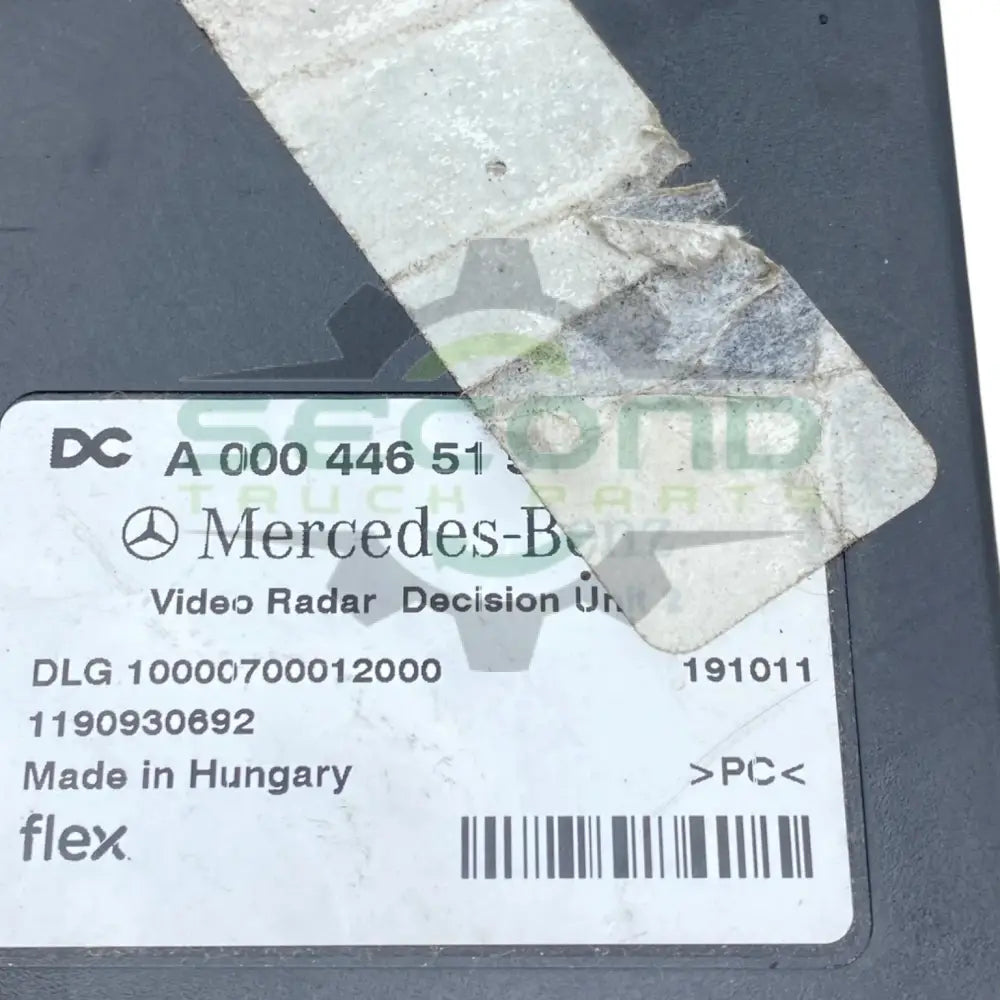 A0004465151 Genuine Mersedes-Benz ECU Video Radar Decision Unit - Second Truck Parts