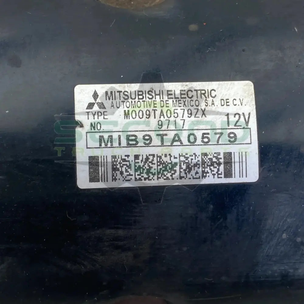 MIB9TA0579 Genuine Mitsubishi Starter Motor Assembly 12V 39MT - Second Truck Parts