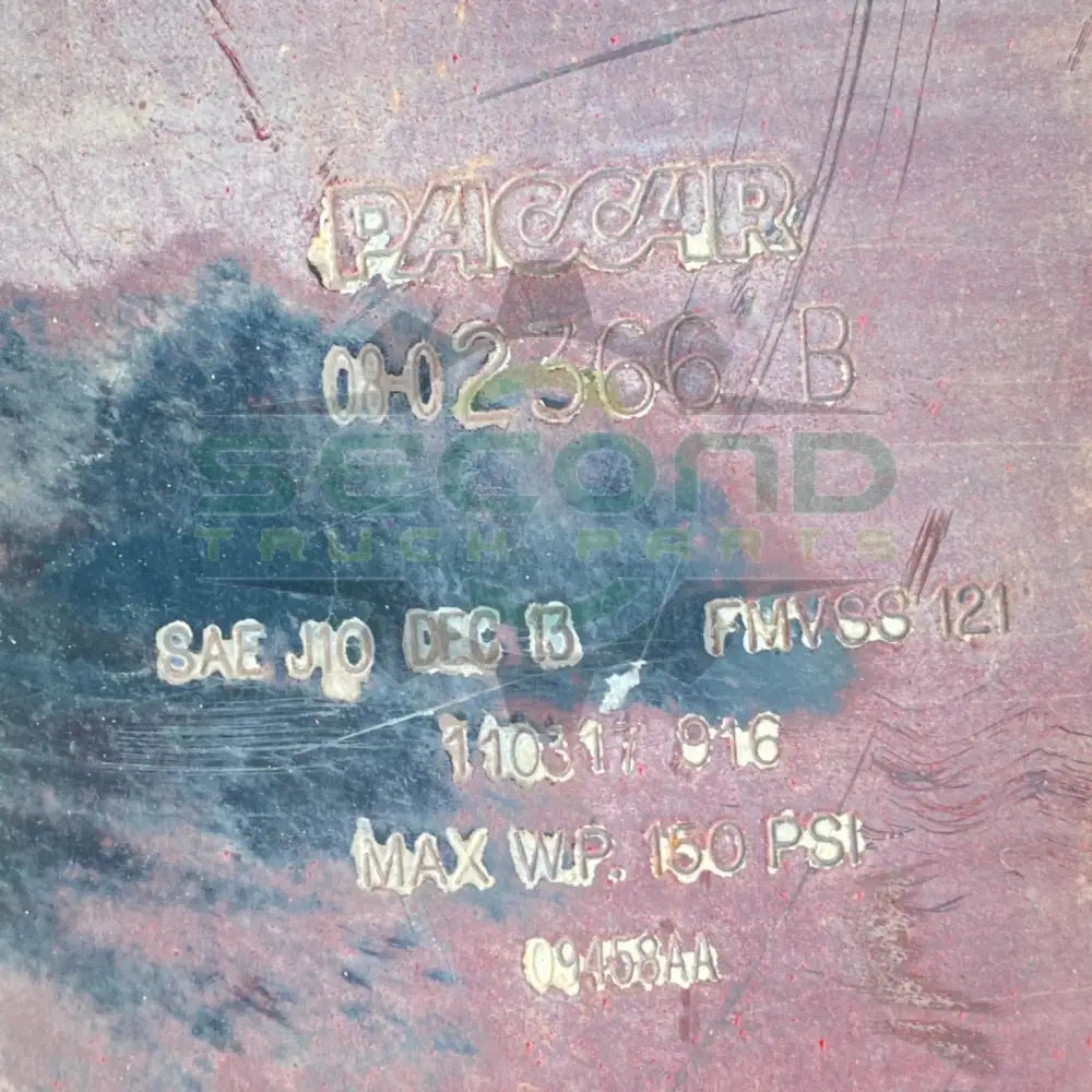 08-02366 Genuine Paccar Aluminum Air Tank - Second Truck Parts