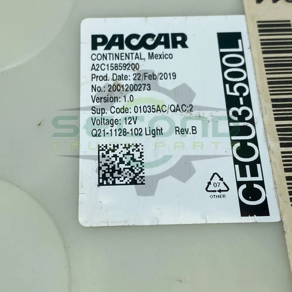 Q21-1128-102 Genuine Paccar Cab Control Module - Second Truck Parts