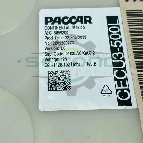 Q21-1128-102 Genuine Paccar Cab Control Module - Second Truck Parts