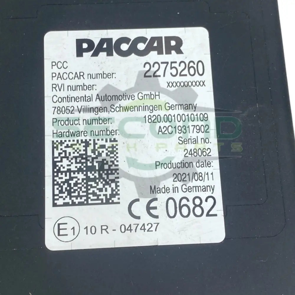 2275260 Genuine Paccar Cab Module - Second Truck Parts