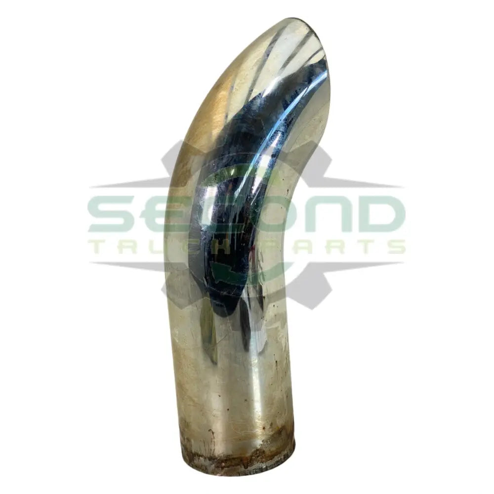 M66-6829-2180 Genuine Paccar Chrome Stack Exhaust Pipe - Second Truck Parts