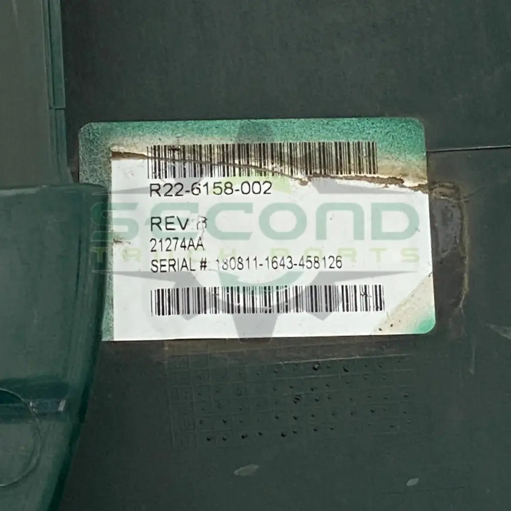 R22-6158-002 Genuine Paccar Green Hinge Cover Assembly - Second Truck Parts