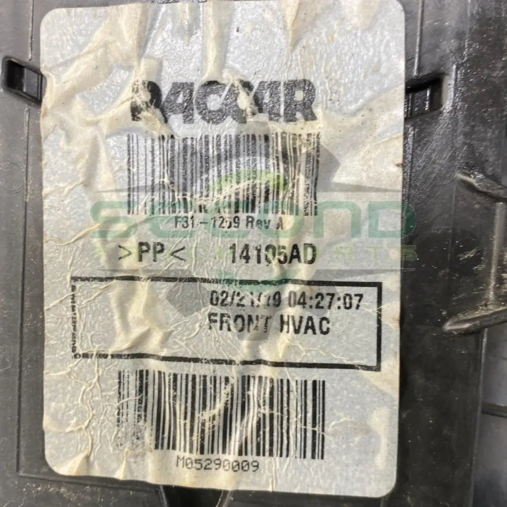 F31-1259 Genuine Paccar Heater Assembly - Second Truck Parts