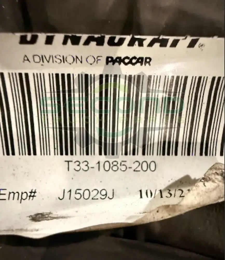 T33-1085-200 Genuine Paccar Lower Side Black Extender Assembly - Second Truck Parts