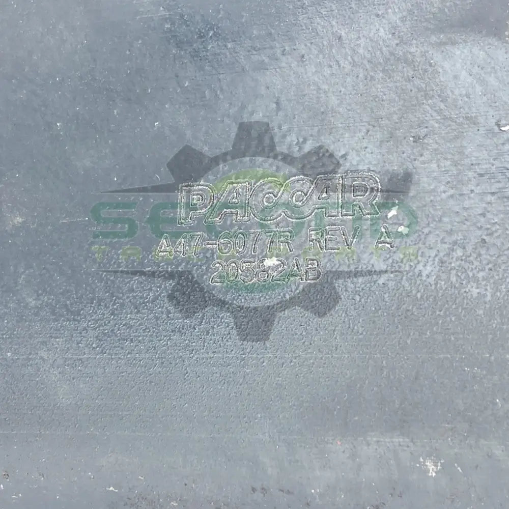 A47-6077R Genuine Paccar Right Cross Member Flange - Second Truck Parts