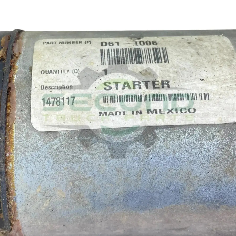 1924505 Genuine Paccar Starter Motor - Second Truck Parts
