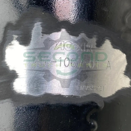 G86-1067-01 Genuine Paccar Steel Air Tank 9.5" x 30.5" - Second Truck Parts