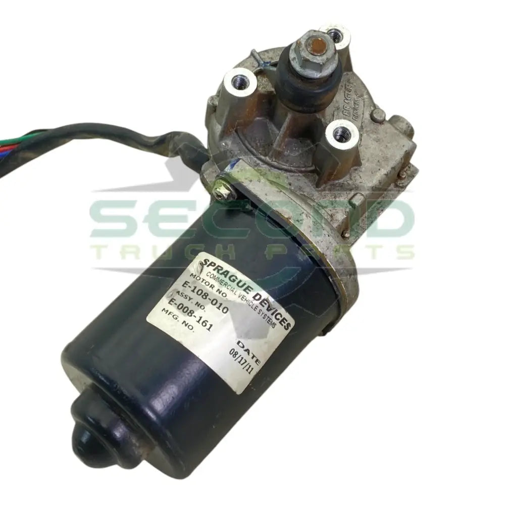 E-108-010 Genuine Paccar Windshield Wiper Motor - Second Truck Parts