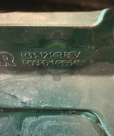 R33-1214 Genuine Peterbilt Green Left Driver Side Fairing Cab Extender - Second Truck Parts