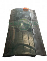 R33-1214 Genuine Peterbilt Green Left Driver Side Fairing Cab Extender - Second Truck Parts