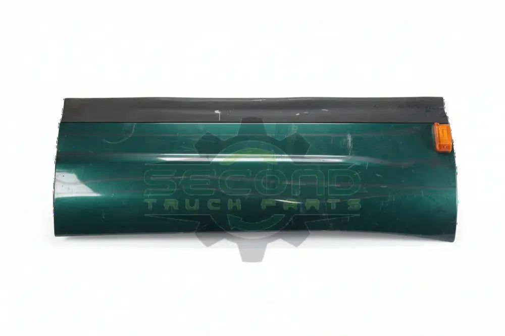 R33-1214 Genuine Peterbilt Green Left Driver Side Fairing Cab Extender - Second Truck Parts