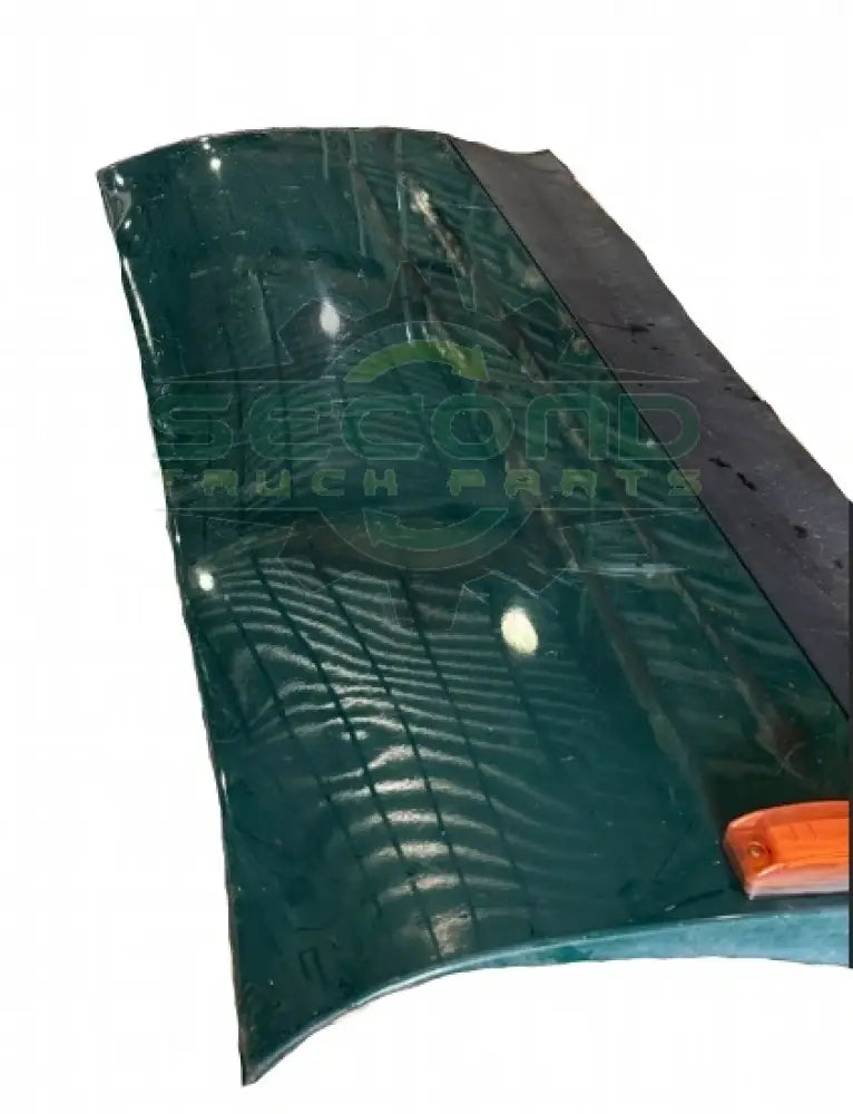 R33-1214 Genuine Peterbilt Green Left Driver Side Fairing Cab Extender - Second Truck Parts