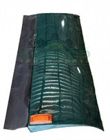 R33-1214 Genuine Peterbilt Green Left Driver Side Fairing Cab Extender - Second Truck Parts
