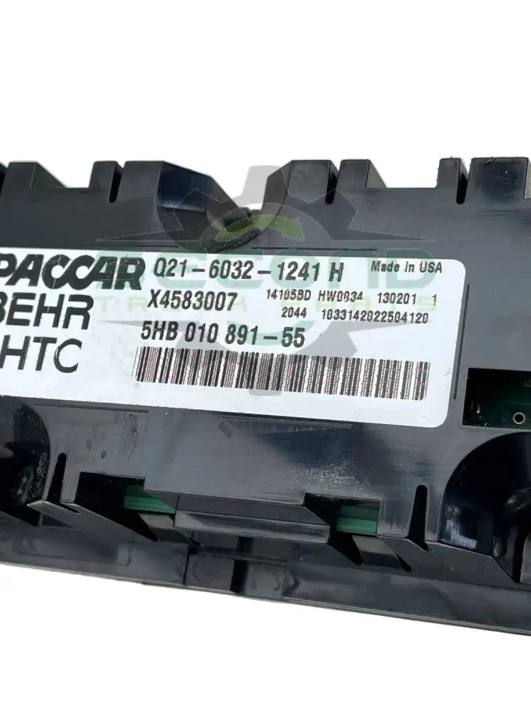 Genuine Peterbilt Temperature Control - Controls