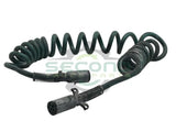 415217180 Genuine Pro-Par Green Coiled Cable 15' ABS - 12" LEAD - Second Truck Parts