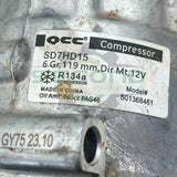 SD7HD15 Genuine QCC A/C Compressor 6 GR 119MM 12V - Second Truck Parts