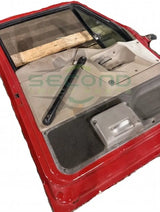 A18-38614-010 Genuine Sterling Red Left Door Assembly - Second Truck Parts