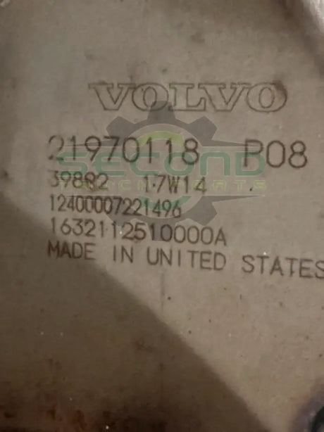 21970118 Genuine Volvo Diesel Particulate Filter - Second Truck Parts