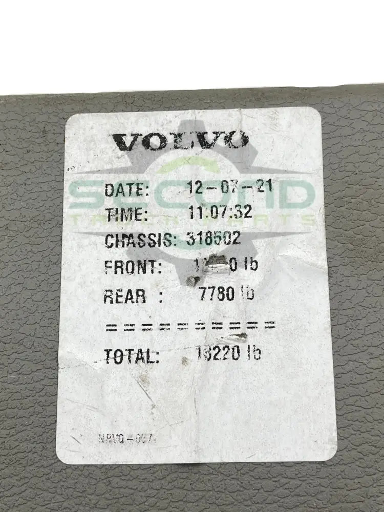 Genuine Volvo Front Left Side Interior Sun Visor - Sun Visors