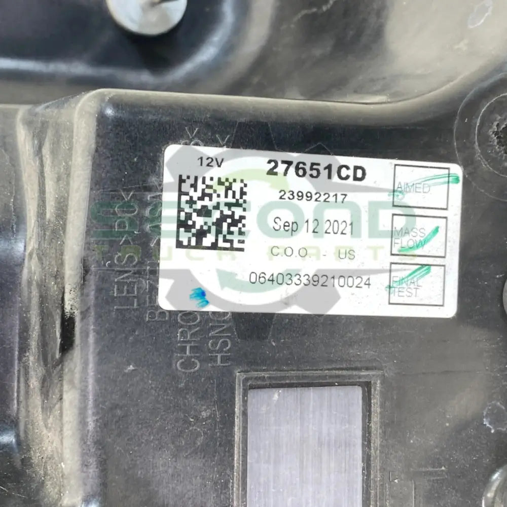 23992217 Genuine Volvo Headlamp - Second Truck Parts