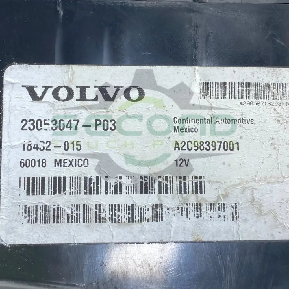 23053047 Genuine Volvo Instrument Cluster - Second Truck Parts