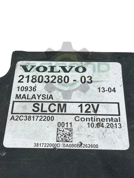 A2C38172200 Genuine Volvo Light Control Module - Second Truck Parts