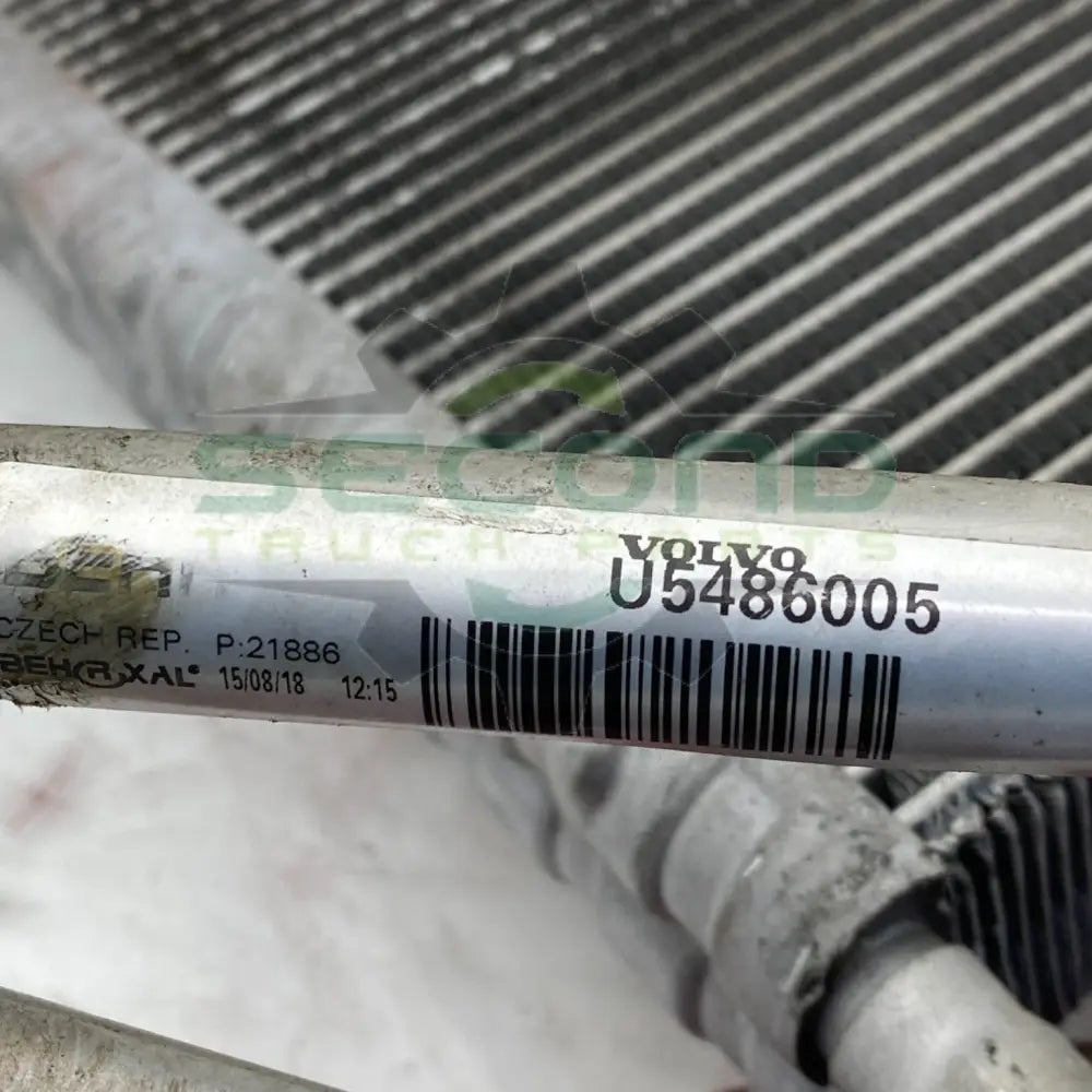 U5486005 Genuine Volvo Right Air Conditioner Condenser - Second Truck Parts