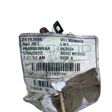 24193994 Genuine Volvo Wires - Second Truck Parts