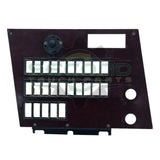 A18-61792-401 Genuine Western Star Cherry Switch Panel 2V 20E 5A - Second Truck Parts