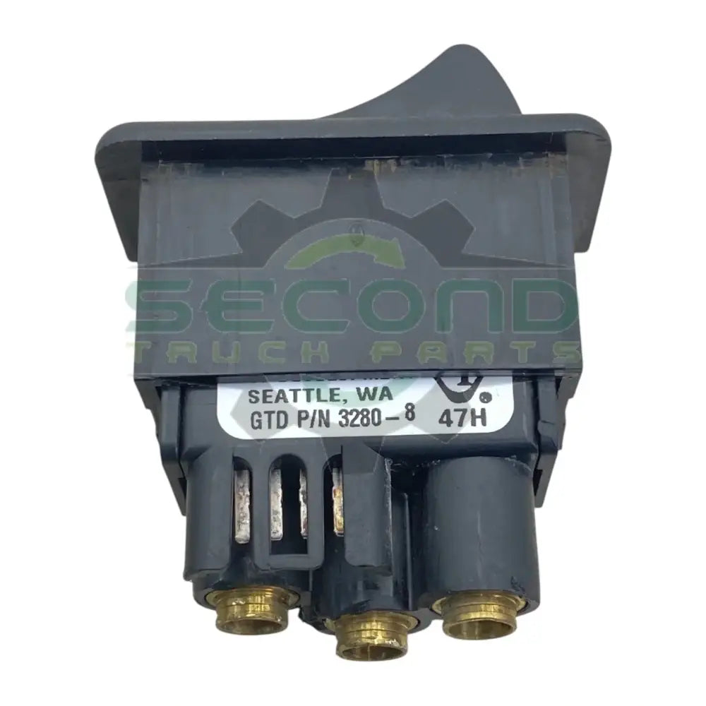 GTD 3280-8 Genuine Western Star Dash Air Valve Rocker Switch - Second Truck Parts