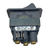 GTD 3280-8 Genuine Western Star Dash Air Valve Rocker Switch - Second Truck Parts