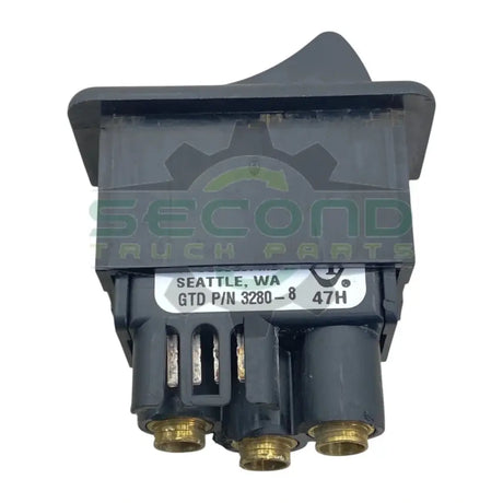 GTD 3280-8 Genuine Western Star Dash Air Valve Rocker Switch - Second Truck Parts