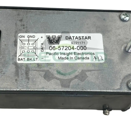 06-57204-000 Genuine Western Star Data Star Driver Display - Second Truck Parts