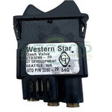 GTD3280-20 Genuine Western Star Diff Lock Dash Console Switch - Second Truck Parts