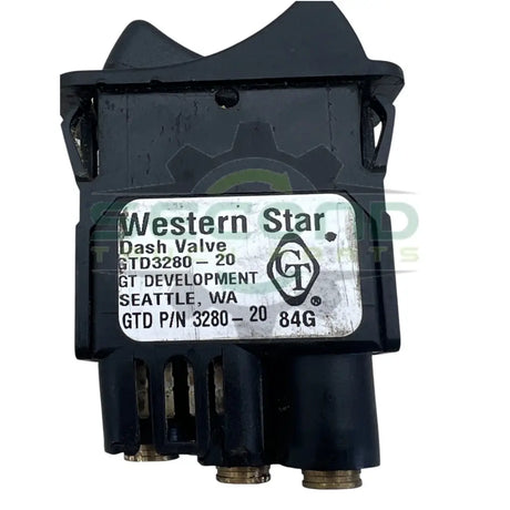 GTD3280-20 Genuine Western Star Diff Lock Dash Console Switch - Second Truck Parts