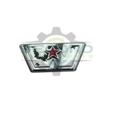 A17-19639-000 Genuine Western Star Hood Emblem Carrier Badge - Second Truck Parts