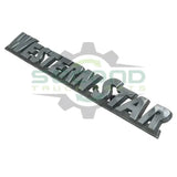22-64093-000 Genuine Western Star Logo Name Plate - Second Truck Parts