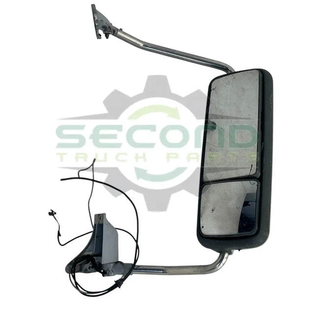 A22-78121-001 Genuine Western Star Right Heated Chrome Mirror Assy w/ Light - Second Truck Parts
