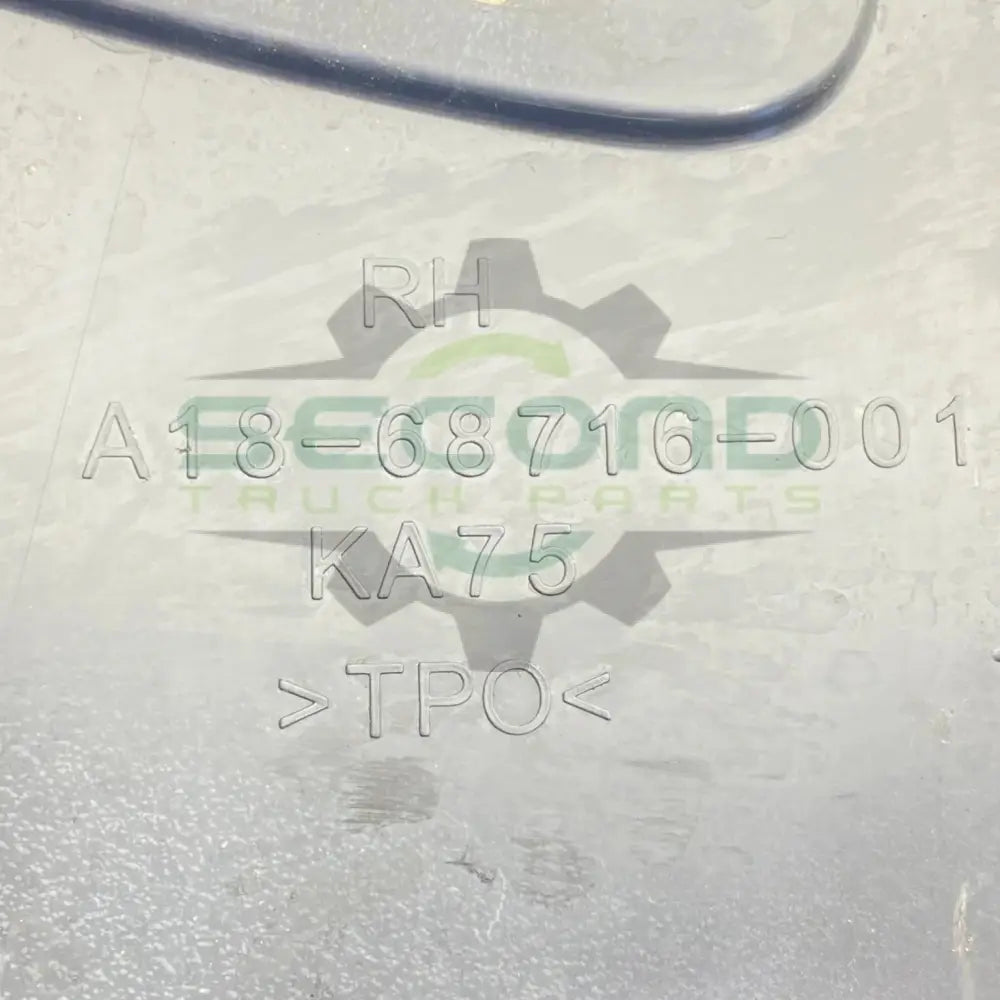 A18-68716-001 GGenuine Freightliner Right A-Pillar Upper Cover - Second Truck Parts