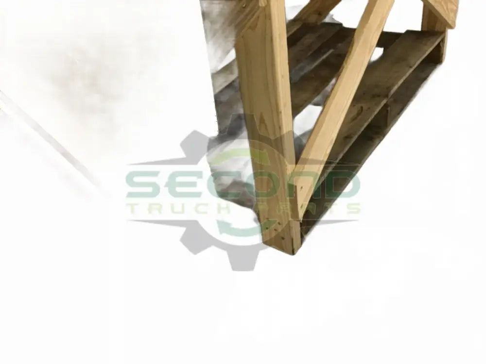 Groomed Pete387 hood with spot mirrors OEM - Second Truck Parts