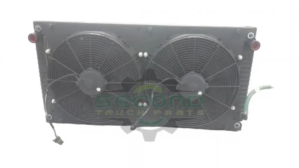 Mack MRU stantion mounted auxillary cooler with fans OEM 21199385 - Second Truck Parts