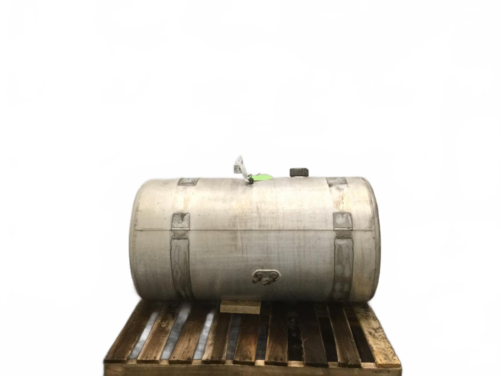 Aluminum RH Fuel Tank measures 25" x 46" 90 Gallon rear filler neck - Second Truck Parts