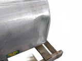 Mack RH aluminum D-shaped fuel tank measures 26" x 40" long with - Second Truck Parts